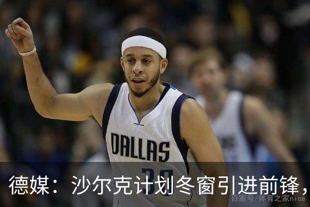 德媒：沙尔克计划冬窗引进前锋，左后卫东科尔可能离队