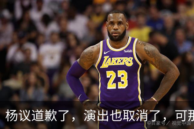 杨议道歉了，演出也取消了，可那句，“误会”，什么都没解决