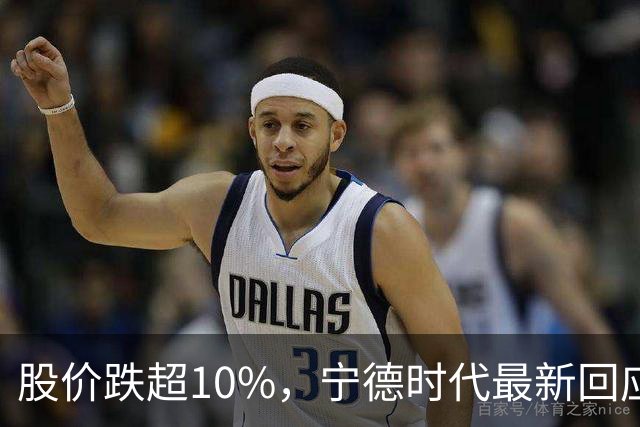 股价跌超10%，宁德时代最新回应！