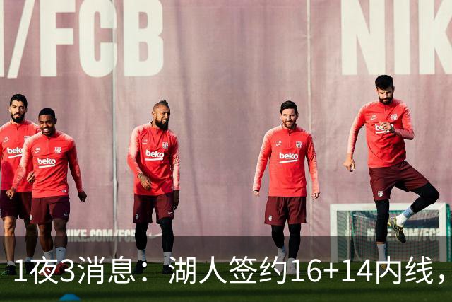 1夜3消息：湖人签约16+14内线，杨瀚森被下放，2.6亿先生再次受伤